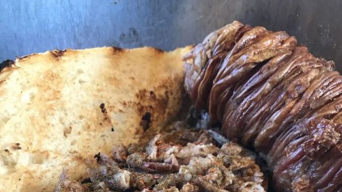 Akşam yemeğinde kokoreç yemeye ne dersiniz?