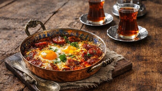 Sucuklu yumurtayı nasıl yiyorsunuz, benim sucuklu yumurta mı yer misin?