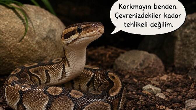Evde yılan besler misiniz?