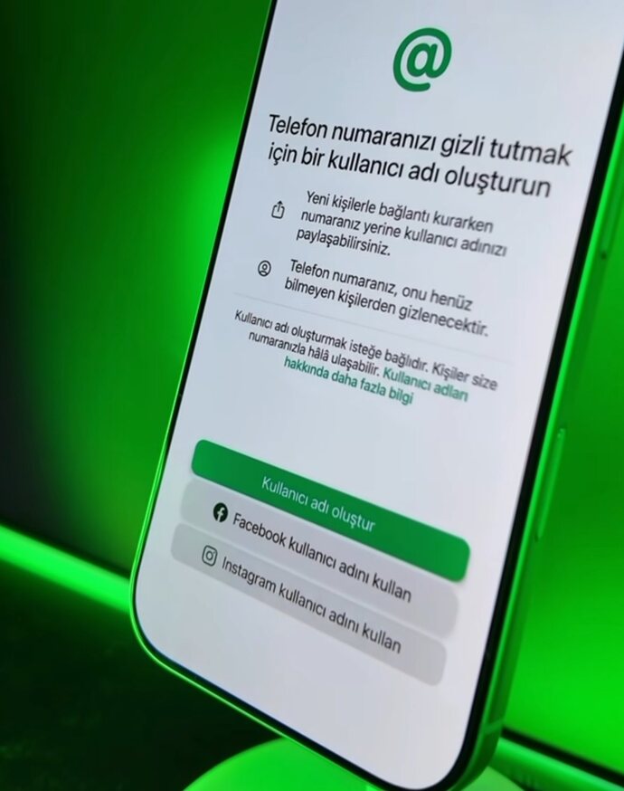 WhatsAppa kullanıcı adı özelliği geldi. Yeni özelliği beğendiniz mi?