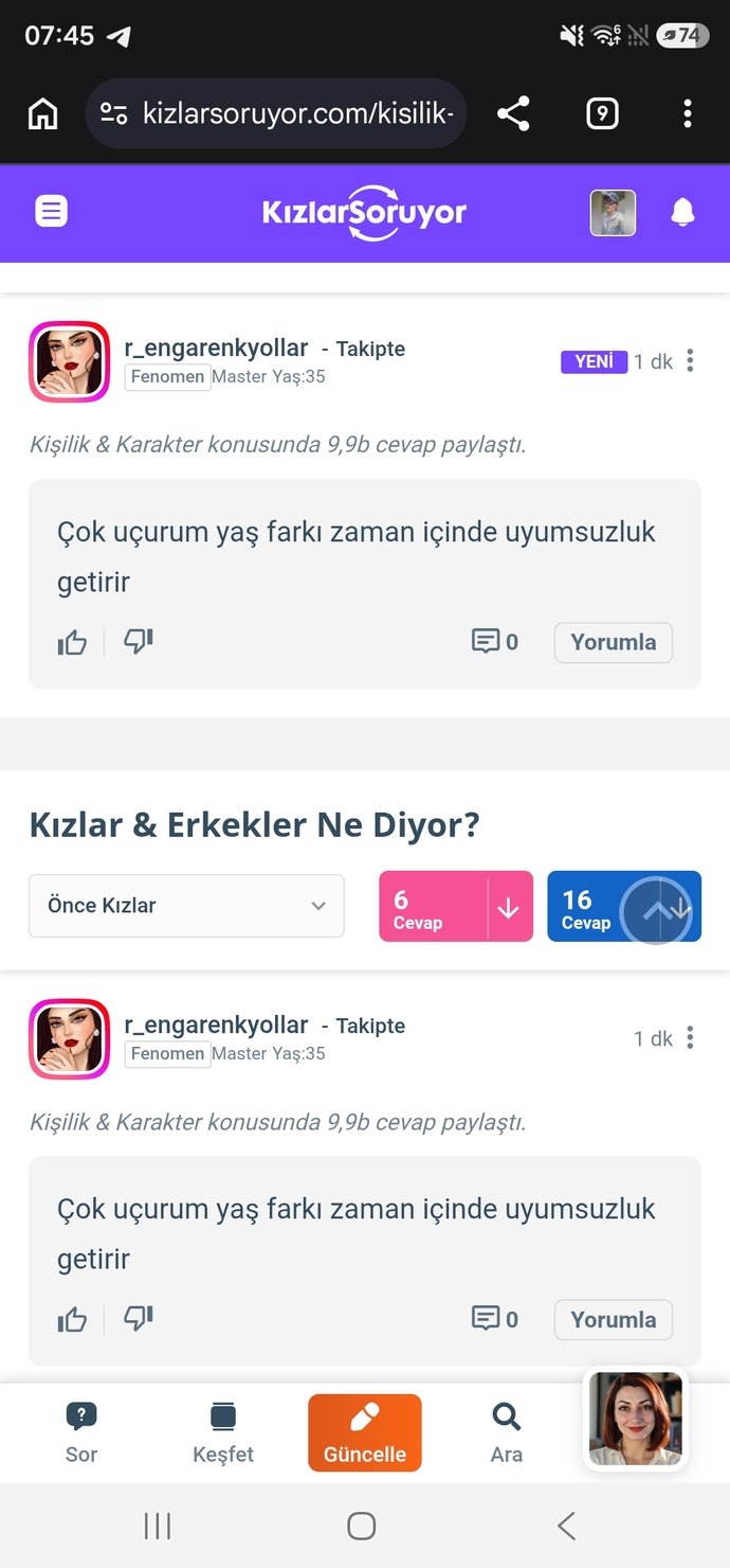 burada benden kaç tane var? sistemsel hata yüzünden kendimi çoğaltılmış gibi hissediyorum 😂 sizde de bu durum oldumu?