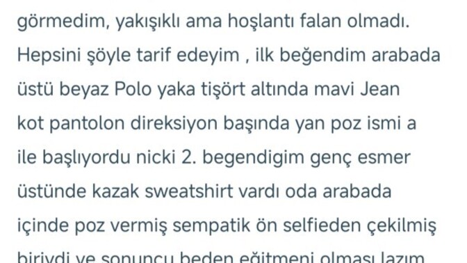 Beğendiğiniz kişilerin en küçük detayları bile aklınızda kalır mı?