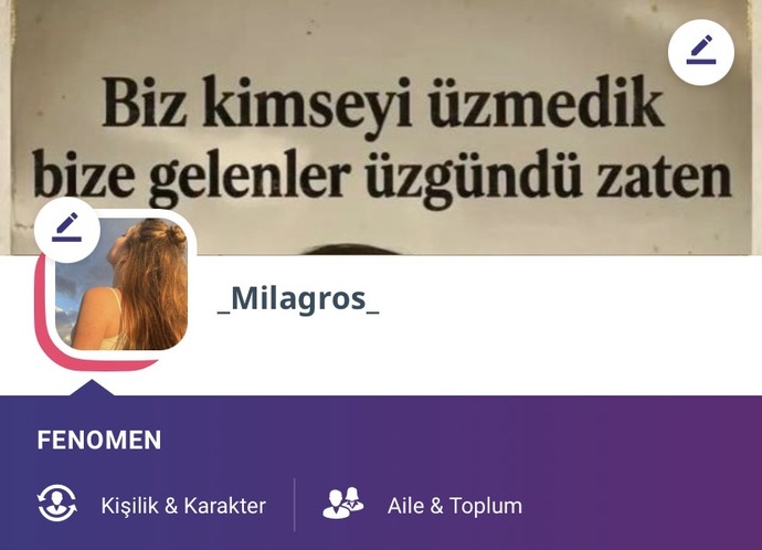 Fenomen oldum. Bi tebrik etmek yok mu?