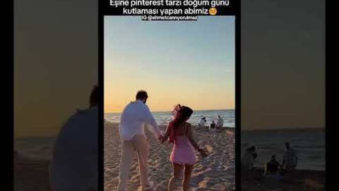 Eşiniz mutlu olsun diye , böyle emek gösterip Pinterest tarzı doğum günü hazırlar mıydınız?