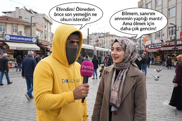 Ölmeden önce son yemeğin ne olsun istersin?