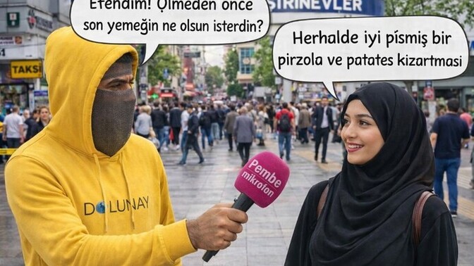 Ölmeden önce son yemeğin ne olsun istersin?