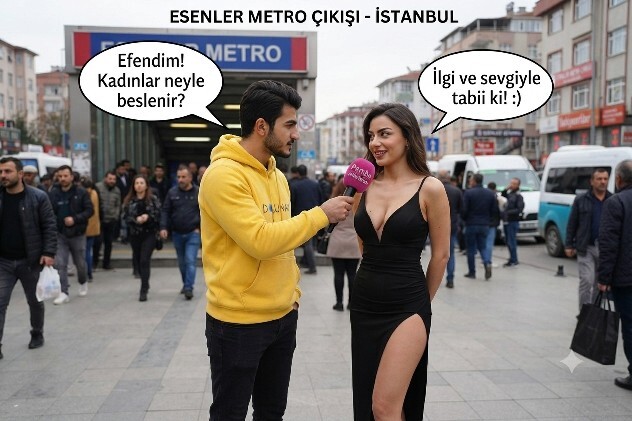 Efendim! Kadınlar neyle beslenir?