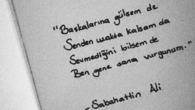 Ne olursa olsun yerini dolduramadığınız, sizi derinden etkileyen biri oldu mu hiç?
