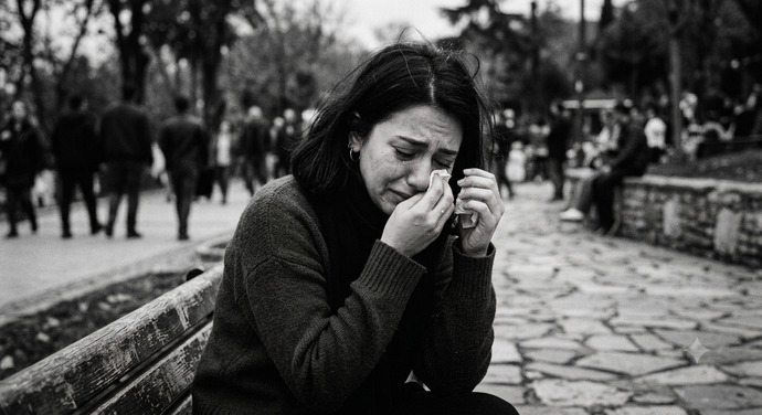 Ağlayan insanlara dayanabiliyor musunuz?