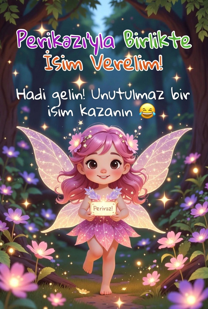 Size Perikızıyla birlikte bir isim verelim mi?