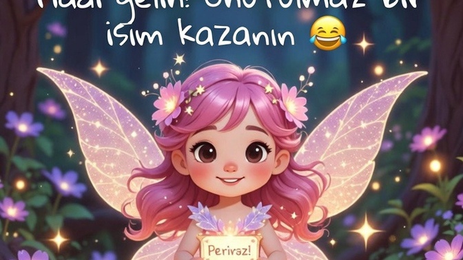 Size Perikızı'yla birlikte bir isim verelim mi?