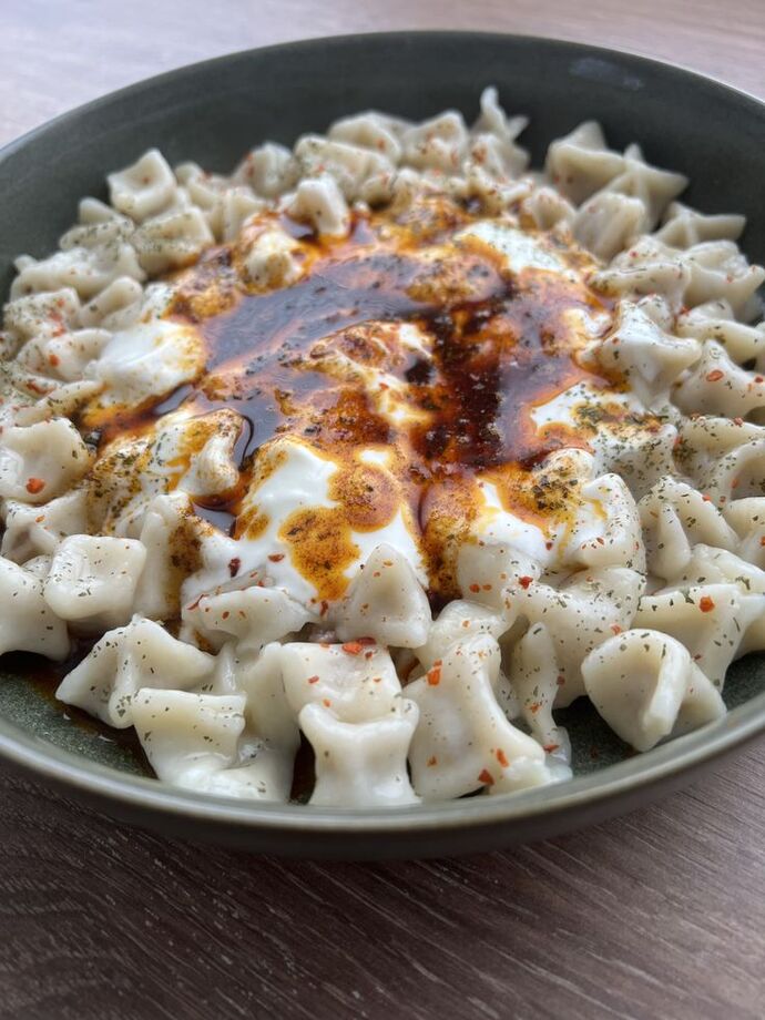 @Liyann ile Mantı yapsak sizi davet eder miydik, söyleyelim mi 😂?