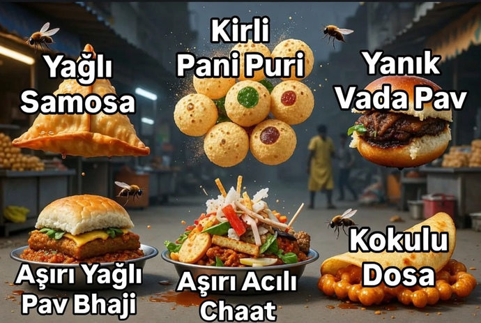 En sevdiğin hindistan sokak lezzeti hangisi?
