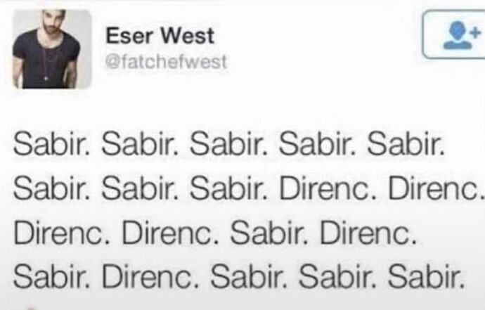 Günde ortalama kaç kere sabır diliyorsunuz?