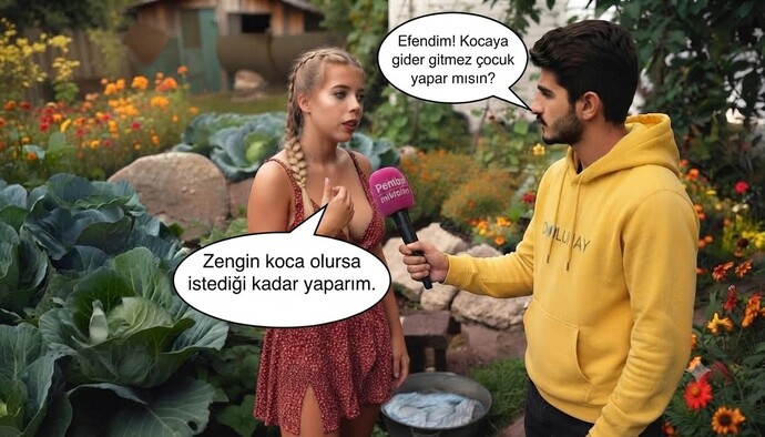 Kocaya gider gitmez hemen çocuk yapar mısın?