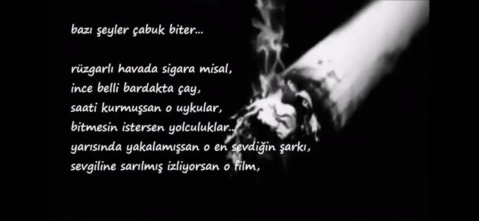 Mutlu ve huzurluysan tatilin...🥲