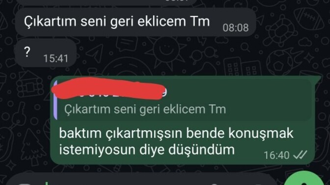 Ne alaka ya sizce inanmalı mıyım?