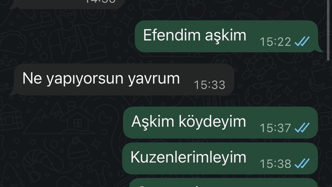 Benimle zorla mi konuşuyor bana mi öyle geliyor?