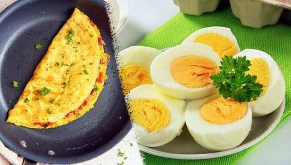 Günaydın. sabah kahvaltısında haşlanmış yumurta mı yoksa omlet mi tercih edersin?