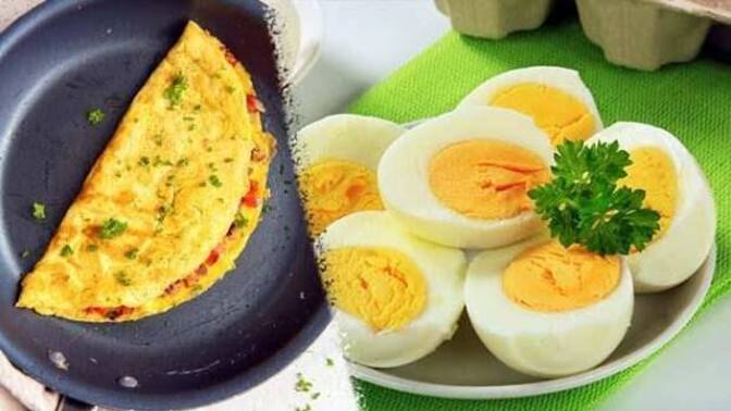 Günaydın. sabah kahvaltısında haşlanmış yumurta mı yoksa omlet mi tercih edersin?