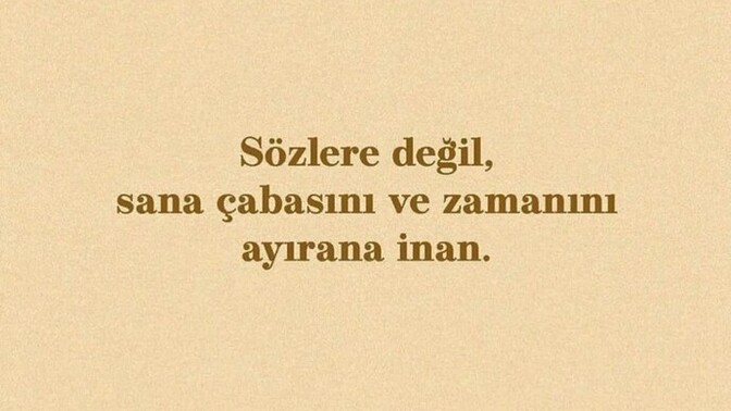 Güzel sözlere kandınız mı hiç?