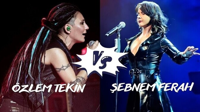 Rock müzikte efsane vokal sizce kim, Şebnem Ferah mı Özlem Tekin mi?