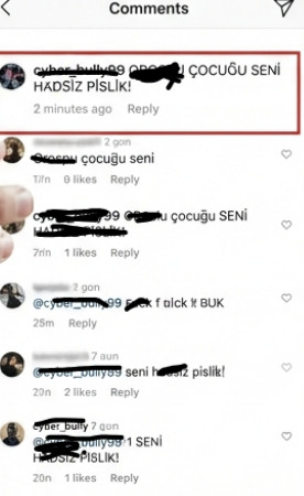 Sosyal medyadan gelen hakaretlere tepkiniz genelde ne oluyor?