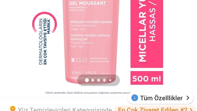 Herkesin öve öve bitiremediği yüz yıkama jeli gerçekten de o kadar iyi mi yeni aldim ama siyah noktalar falan ayni?