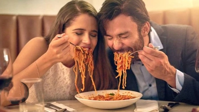 İlk buluşmada spagetti yenir mi 🍝?