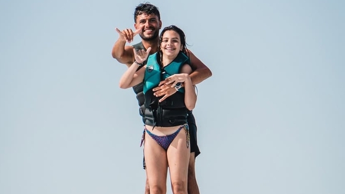 Sevgiliniz karşı cinsle flyboard yapabilir mi?