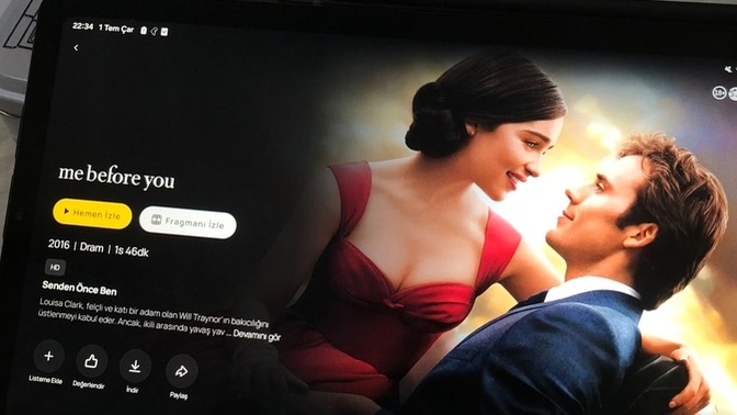 Bu dram dizisini izlediniz mi... me before you. İzleniyor ben tarafından🥲?
