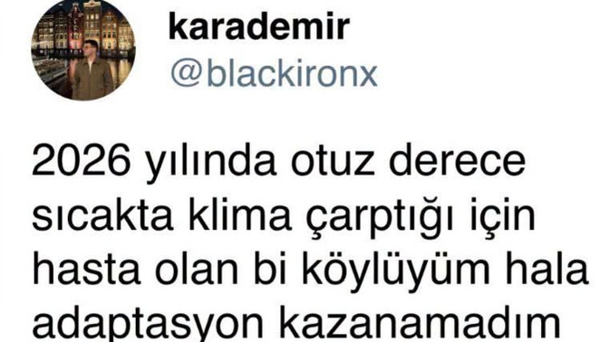 Evinizde klima var mı?