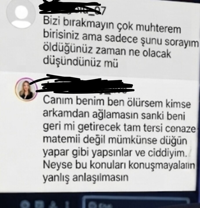 Fenomen MFBH22’nin ölürsem kimse ağlamasın, cenazemi düğün gibi yapın sözü sizce ne anlama geliyor?