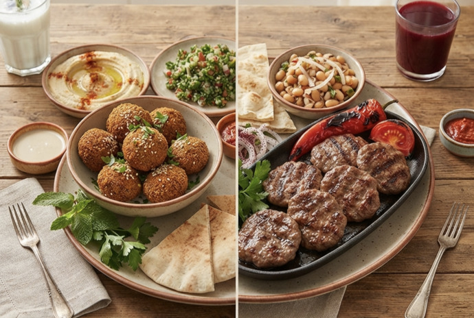 Falafel mi köfte mi?