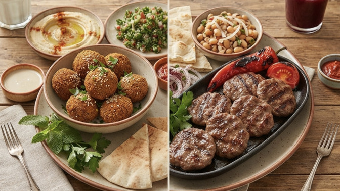 Falafel mi köfte mi?