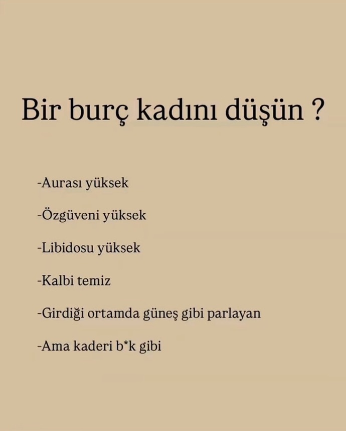 Hangi Burç Kadını Böyle?