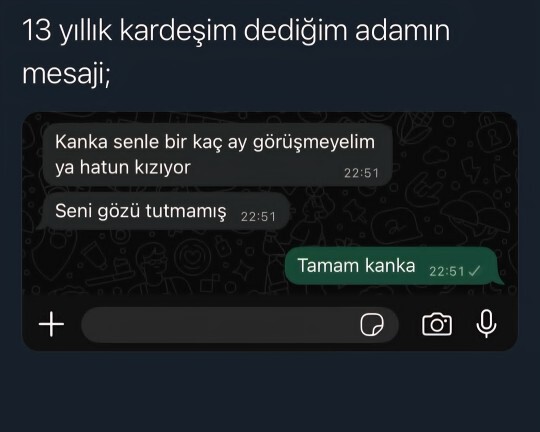 Sırf sevgiliniz/eşiniz istemedi diye yıllardır arkadaş olduğunuz dostunuzu satar mısınız?