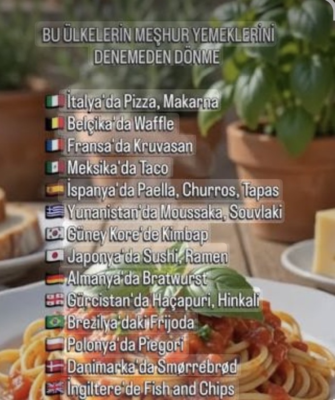 Hangi ülkede asla aç kalmazsın, hayat ucuz ve yemekler bol olur?