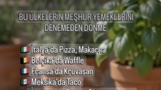 Hangi ülkede asla aç kalmazsın, hayat ucuz ve yemekler bol olur?