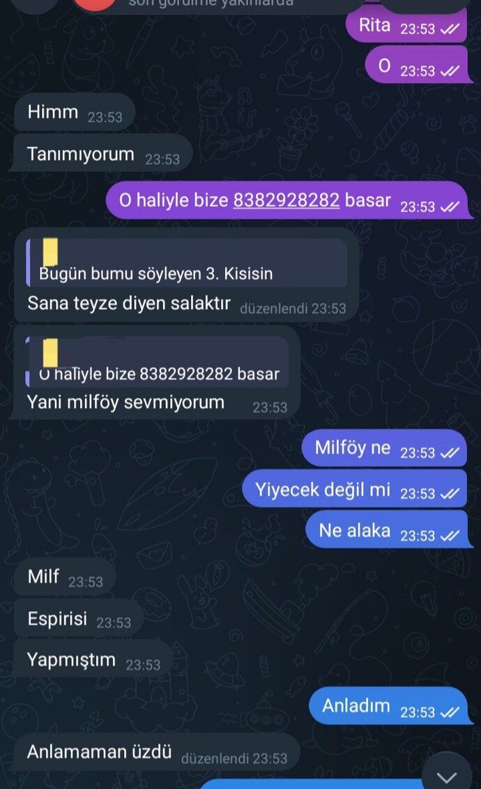 Simdi ben bu çocuğu uzun zamandır begeniyorum?