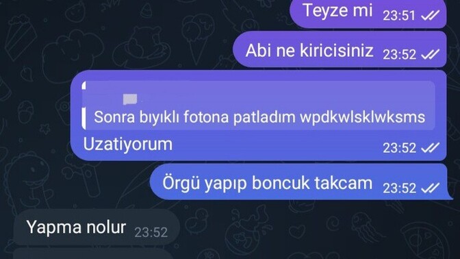 Simdi ben bu çocuğu uzun zamandır begeniyorum?