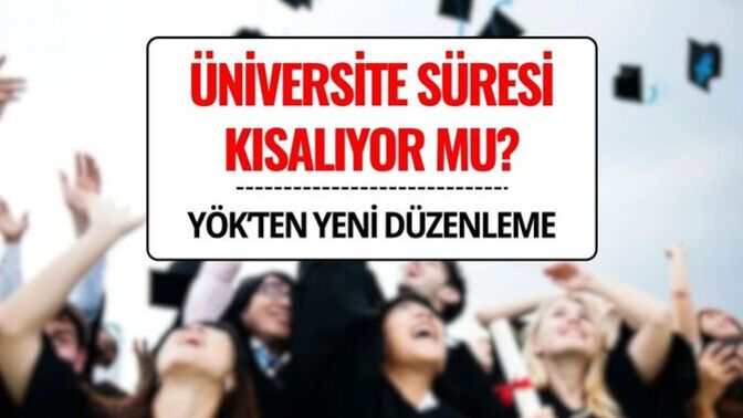 YÖK üniversite reformu ile lisans 3 yıla düşecek mi, erken mezuniyet nasıl olacak?
