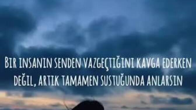 Bir insanın senden gerçekten vazgeçtiğini en net hangi davranışından anlarsın?