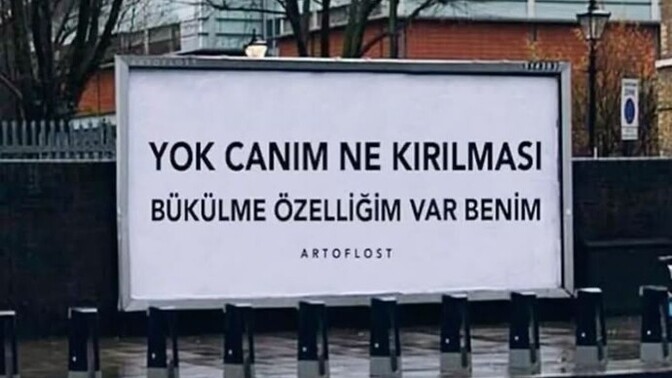 Kırıldıgınızı belli eder misiniz?