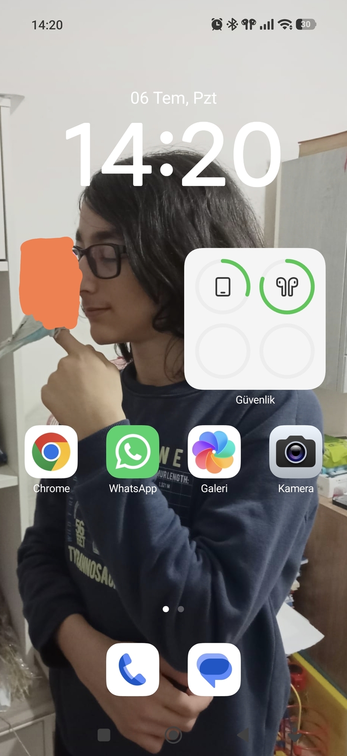 Duvar kağıdınızda hangi görsel var?