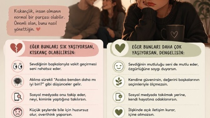 İlişkide kıskanç biri olmak normal mi, aşırı kıskançlık ilişkiyi bozar mı?