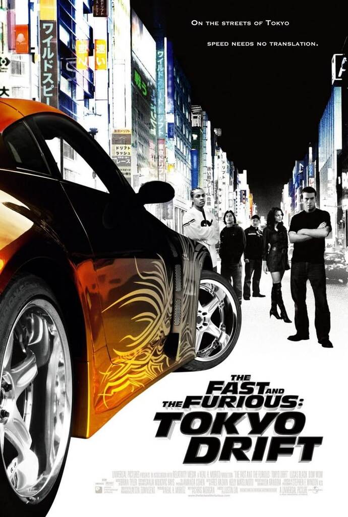 Hızlı ve Öfkeli Tokyo Drift filminin ikincisi çıksa sinemaya izlemeye gider misiniz?