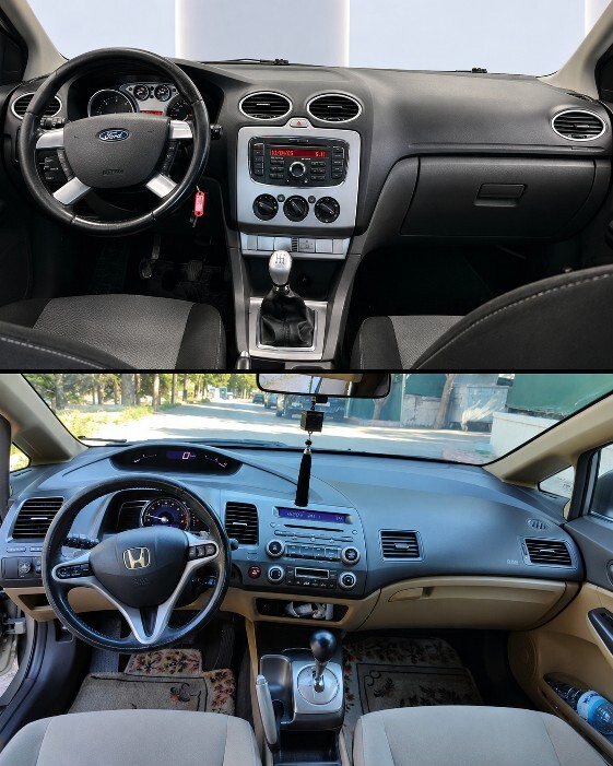 Focus 2.5 mi Civic Fd6 mi?