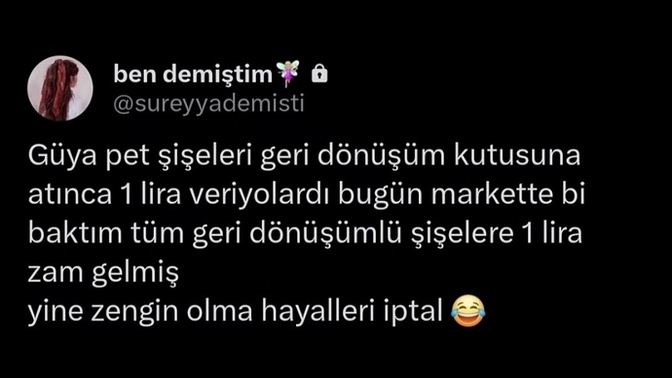 Kaç pet şişe toplasak Range Rover alabilirim?