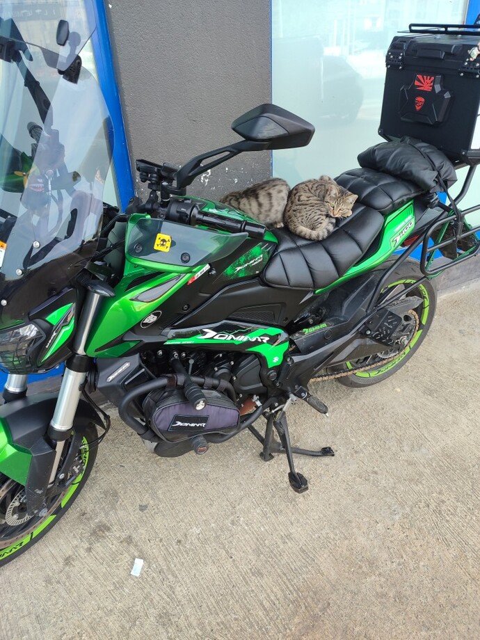 Ben motorumdan çok memnunum, sizin de böyle karizmatik bir motorunuz var mı?